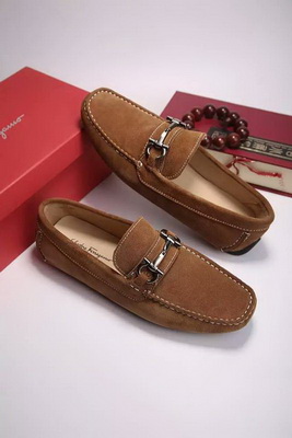 Salvatore Ferragamo Business Casual Men Shoes--075